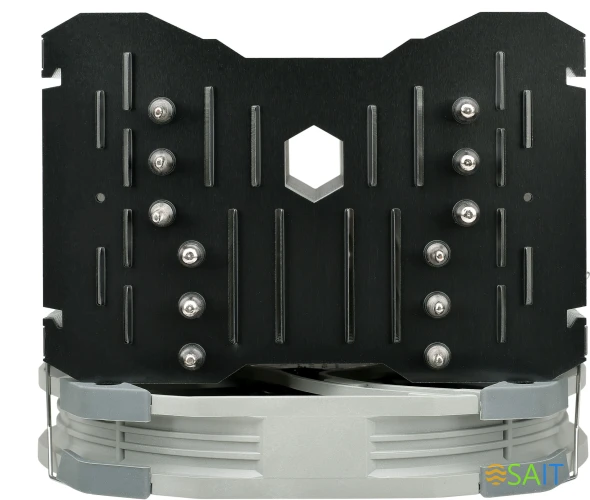 Устройство охлаждения(кулер) Thermalright Macho-Maxx Soc-AM5/AM4/1151/1200/2066/1700 черный 4-pin 25.6dB Al 635gr Ret