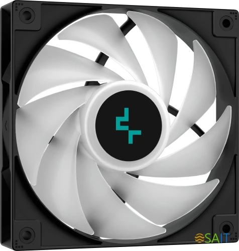 Устройство охлаждения(кулер) Deepcool AG500 Digital ARGB ARGB Soc-AM5/AM4/1200/1700/1851 черный 4-pin 29.4dB Al+Cu LCD 240W 845gr Ret (R-AG500-BKADMN-G-1)