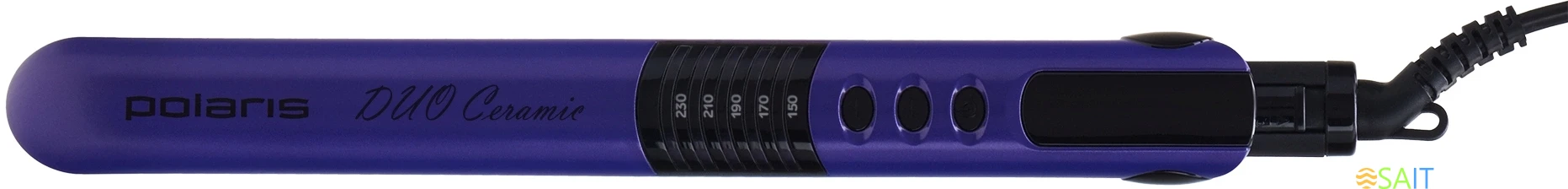 Выпрямитель Polaris PHS 2405K 35Вт фиолетовый/черный макс.темп.:230С покрытие:керамическое (PHS2405K)
