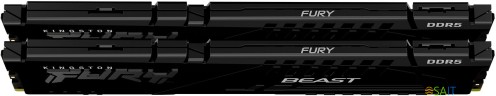 Память DDR5 2x16Gb 5600MHz Kingston KF556C40BBK2-32 Fury Beast RTL PC5-44800 CL40 DIMM 288-pin 1.25В single rank с радиатором Ret