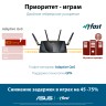 Роутер беспроводной Asus RT-AX88U PRO AX6000 10/100/1000/2500BASE-TX/4G ready черный