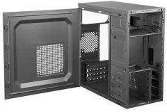 Корпус LinkWorld VC-13M071 М0 черный без БП mATX 1x80mm 1x120mm 2xUSB2.0 audio