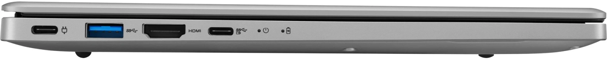 Ноутбук Osio FocusLine F140i-008 Core i5 1235U 16Gb SSD512Gb Intel Iris Xe graphics 14" IPS FHD (1920x1080) без ОС grey WiFi BT Cam 6000mAh