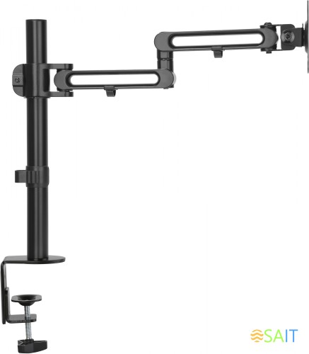 Кронштейн для мониторов Ultramounts UM736 черный 17"-32" макс.8кг крепление к столешнице поворот и наклон