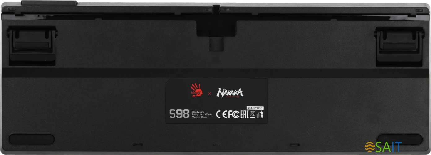 Клавиатура A4Tech Bloody S98 Naraka механическая черный/красный USB for gamer LED (S98 NARAKA)