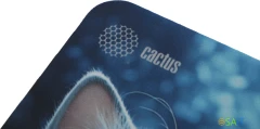 Коврик для мыши Cactus White Cat рисунок 220x180x2мм (CS-MP-P06XS)