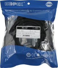 Кабель аудио HDMI (m)/HDMI (m) 5м. феррит.кольца позолоч.конт.
