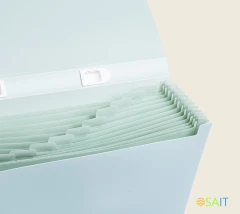 Папка-портфель Deli Colorful EF614 13 отдел. A4 полипропилен ассорти