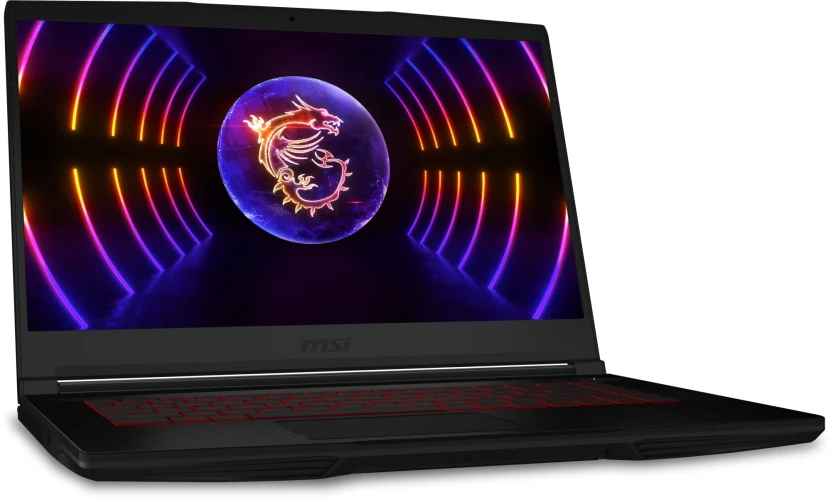 Ноутбук MSI GF63 Thin 12UCX-1048XRU Core i5 12450H 8Gb SSD256Gb NVIDIA GeForce RTX 2050 4Gb 15.6" IPS FHD (1920x1080) Free DOS black WiFi BT Cam (9S7-16R821-1048)