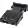 Переходник Переходник VCOM HDMI F/VGA M+mini jack 3.5 mm M (CA336A)