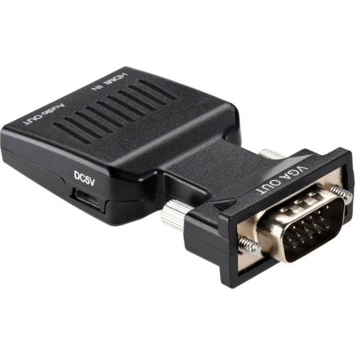 Переходник Переходник VCOM HDMI F/VGA M+mini jack 3.5 mm M (CA336A)