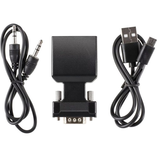 Переходник Переходник VCOM HDMI F/VGA M+mini jack 3.5 mm M (CA336A)