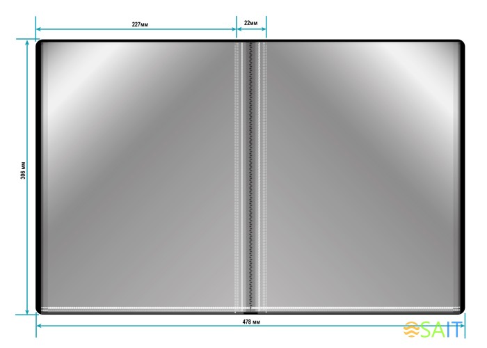 Папка с 40 прозр.вклад. Бюрократ -BPV40 A4 пластик 0.65мм торц.карм с бум. встав ассорти