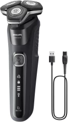 Бритва роторная Philips S5898/35 реж.эл.:3 питан.:элек.сеть/аккум. черный/серый