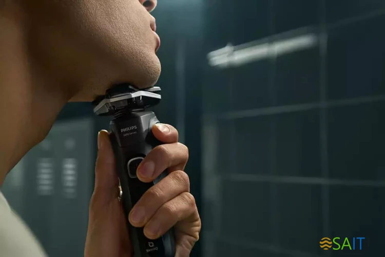 Бритва роторная Philips S5898/35 реж.эл.:3 питан.:элек.сеть/аккум. черный/серый