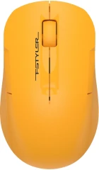 Мышь A4Tech Fstyler FG15C Air2 желтый оптическая 1200dpi беспров. USB для ноутбука 3but
