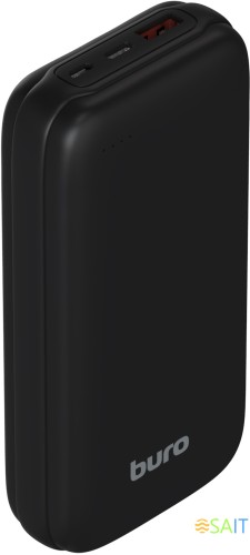 Мобильный аккумулятор Buro BP20A 20000mAh 10W 2A USB-A черный (BP20A10PBK)