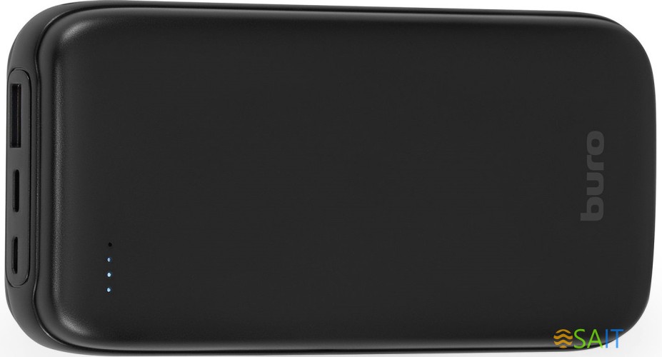 Мобильный аккумулятор Buro BP20A 20000mAh 10W 2A USB-A черный (BP20A10PBK)