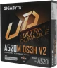 Материнская плата Gigabyte A520M DS3H V2 Soc-AM4 AMD A520 4xDDR4 mATX AC`97 8ch(7.1) GbLAN RAID+HDMI+DP