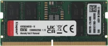 Память DDR5 16GB 5600MHz Kingston KVR56S46BS8-16 VALUERAM RTL PC5-44800 CL46 SO-DIMM 262-pin 1.1В single rank Ret