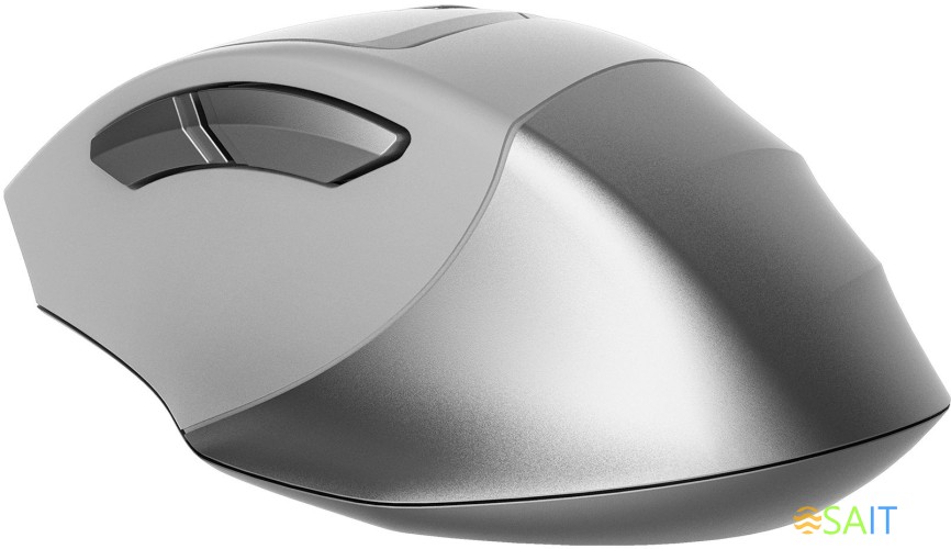 Мышь A4Tech Fstyler FB35S белый/серый оптическая 2000dpi беспров. BT/Radio USB для ноутбука 5but (FB35S USB ICY WHITE)