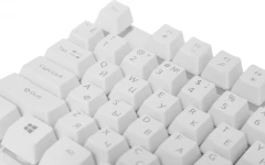 Клавиатура Defender GK-184 белый USB for gamer LED (подставка для запястий) (45184) кабель 1.5м