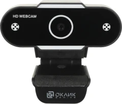 Камера Web Оклик OK-C012HD черный 1Mpix (1280x720) USB2.0 с микрофоном