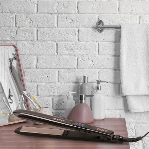 Выпрямитель Vitek VT-2246 48Вт разноцветный макс.темп.:230С покрытие:керамико-турмалиновое