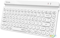 Клавиатура A4Tech Fstyler FBK30 белый USB беспроводная BT/Radio slim Multimedia (FBK30 WHITE)