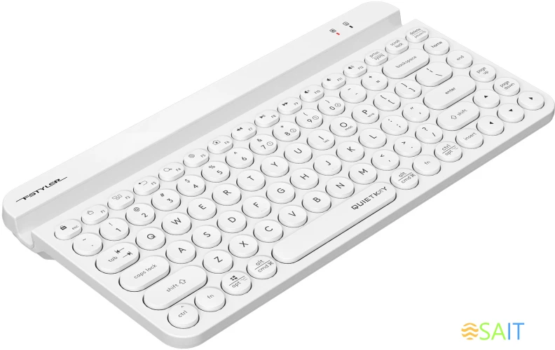Клавиатура A4Tech Fstyler FBK30 белый USB беспроводная BT/Radio slim Multimedia (FBK30 WHITE)