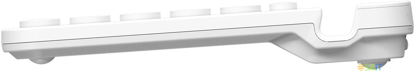 Клавиатура A4Tech Fstyler FBK30 белый USB беспроводная BT/Radio slim Multimedia (FBK30 WHITE)