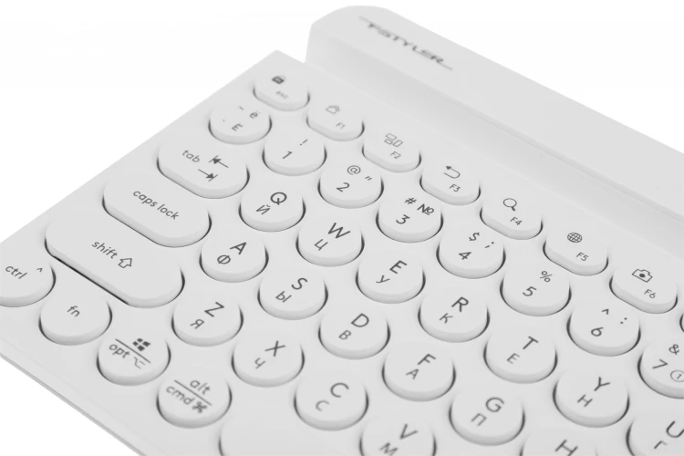 Клавиатура A4Tech Fstyler FBK30 белый USB беспроводная BT/Radio slim Multimedia (FBK30 WHITE)