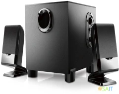 Колонки Edifier M101BT 2.1 черный/черный 8.5Вт BT