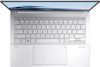 Ноутбук Asus Zenbook 14 OLED UX3405MA-QD993 Core Ultra 9 185H 16Gb SSD512Gb Intel Arc 14" OLED FHD+ (1920x1200) без ОС silver WiFi BT Cam Bag (90NB11R2-M01SV0)