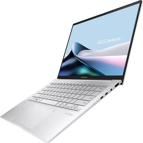 Ноутбук Asus Zenbook 14 OLED UX3405MA-QD993 Core Ultra 9 185H 16Gb SSD512Gb Intel Arc 14" OLED FHD+ (1920x1200) без ОС silver WiFi BT Cam Bag (90NB11R2-M01SV0)