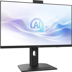 Моноблок MSI Modern AM273QP AI 1UM-005XRU 27" WQHD Core Ultra 5 125U (1.3) 16Gb SSD512Gb Graphics CR noOS 2.5Gigabit WiFi BT 120W клавиатура мышь Cam черный 2560x1440