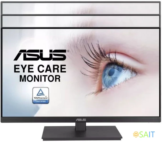 Монитор Asus 23.8" VA24EQSB черный IPS LED 16:9 HDMI M/M матовая HAS Piv 300cd 178гр/178гр 1920x1080 75Hz VGA DP FHD USB 5.2кг