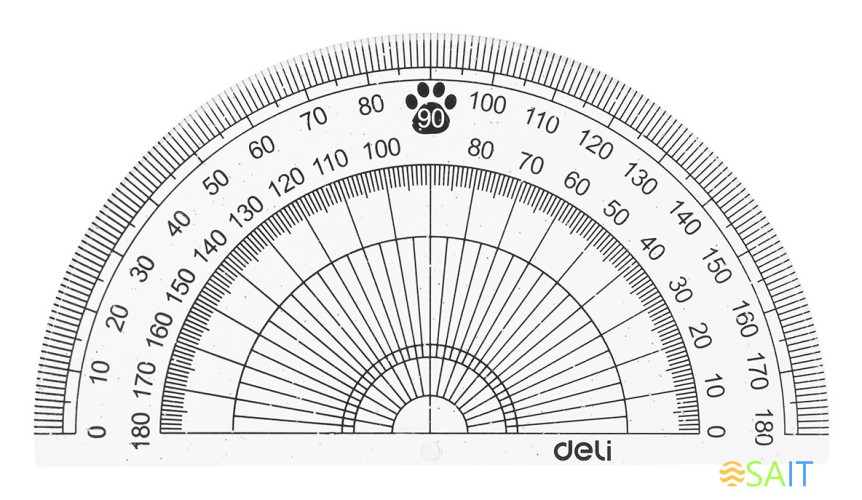 Набор линеек Deli MiYou EH657 пластик дл.15см ассорти компл.:лин.15см./треуг.2шт./трансп. пластиковый пакет с европодв.