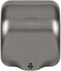 Сушилка для рук Starwind SW-HD888 1800Вт серебристый