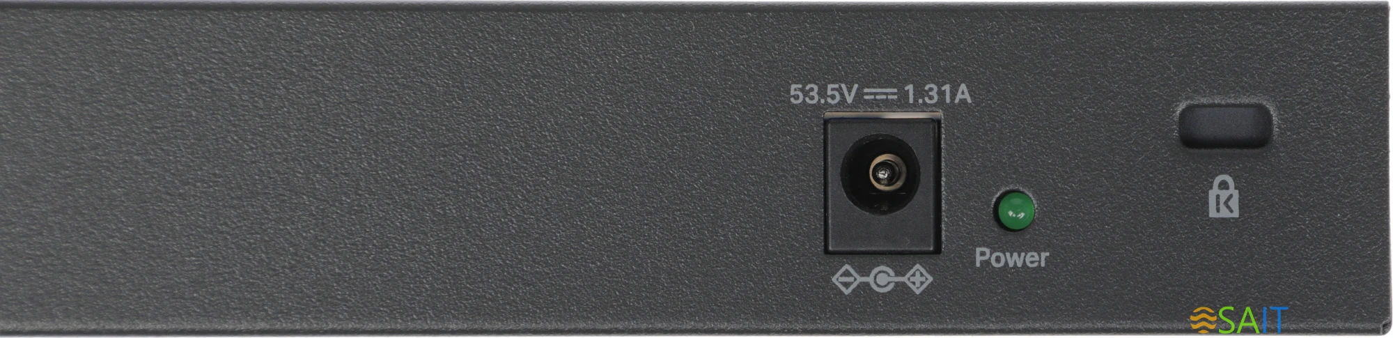 Коммутатор Mercusys MS110CP (L2) 8x100Мбит/с 2x1Гбит/с 8PoE+ 65W неуправляемый