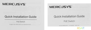Коммутатор Mercusys MS110CP (L2) 8x100Мбит/с 2x1Гбит/с 8PoE+ 65W неуправляемый