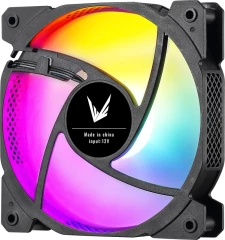 Вентилятор для корпуса Formula Cosmic 12BK FR RGB 120х120x25 черный 3-pin 4-pin (Molex) 22.3дБ Ret