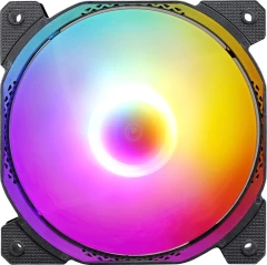 Вентилятор для корпуса Formula Cosmic 12BK FR RGB 120х120x25 черный 3-pin 4-pin (Molex) 22.3дБ Ret