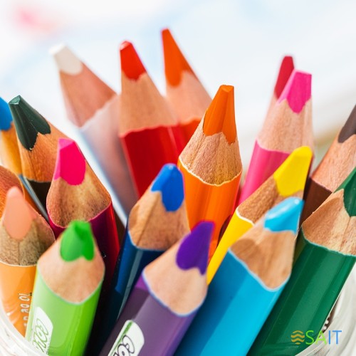 Карандаши цв. Deli EC134-24 Color Kids 5мм ассорти 24цв. коробка/европод. (24шт) 24 карандаша