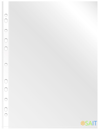 Папка-вкладыш Бюрократ Стандарт -013BT2 глянцевые A4+ 25мкм (упак.:100шт)