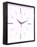 Часы настенные аналоговые Бюрократ WallC-S61P D30см черный (WALLC-S61P30/BLACK)