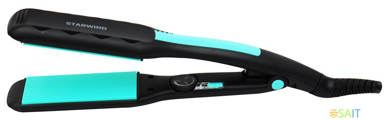 Выпрямитель Starwind SHE1101 65Вт черный макс.темп.:215С покрытие:керамическое