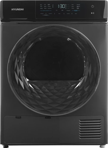 Сушильная машина Hyundai DFE8401 кл.энер.:A макс.загр.:8кг темно-серый