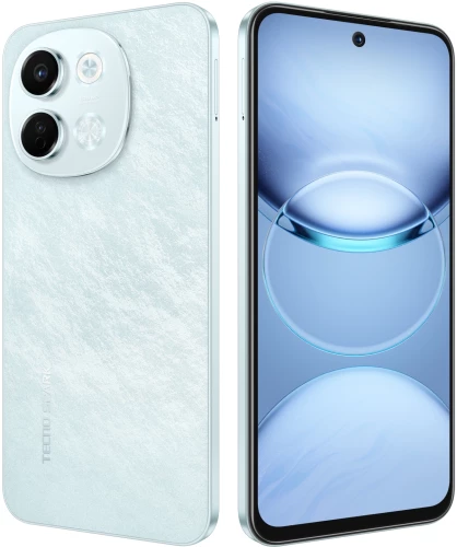 Смартфон Tecno Spark 30 5G 128Gb 6Gb голубой моноблок 3G 4G 2Sim 6.67" 720x1600 Android 14 108Mpix 802.11 a/b/g/n/ac NFC GPS GSM900/1800 Protect FM microSD max1024Gb
