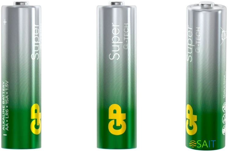 Батарея GP Super Alkaline 15AA21-2CRSWC10 AA (10шт) спайка